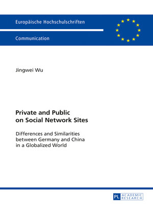 cover image of Private and Public on Social Network Sites